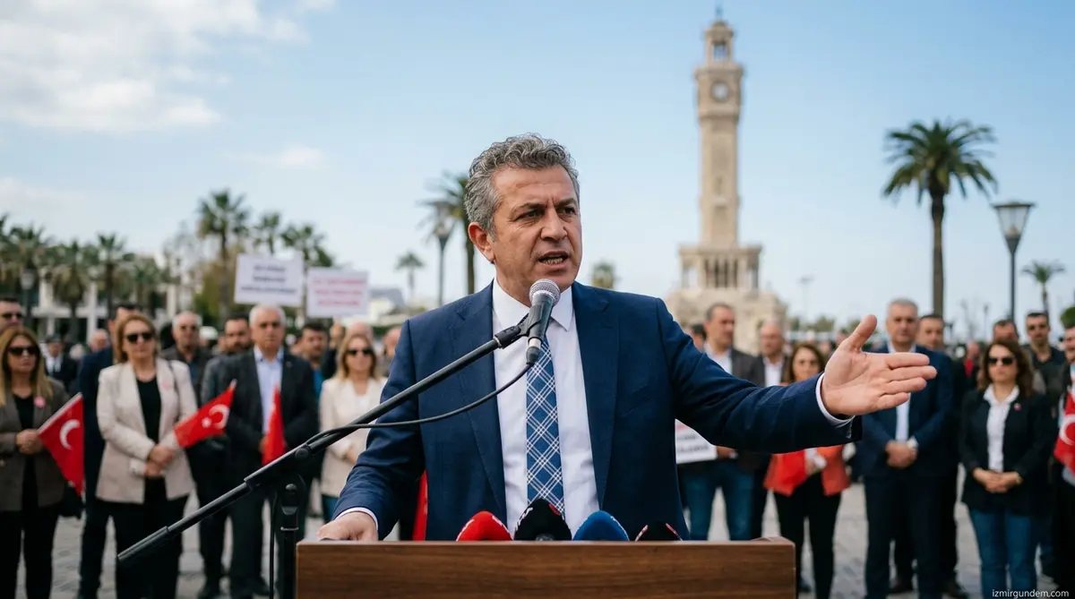 Dervişoğlu İzmir'den Resti Çekti: İzmir'i İki Kutba Sıkıştıramazsınız