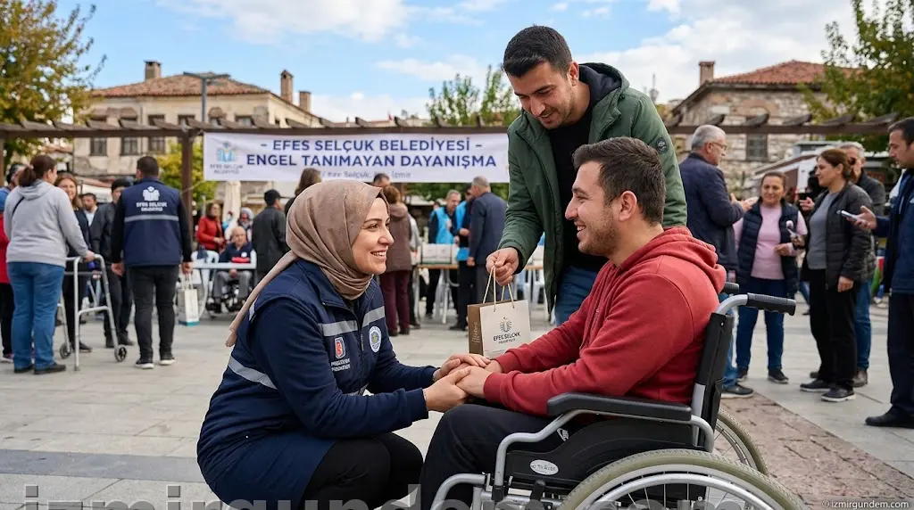 Efes Selçuk’ta Engel Tanımayan Dayanışma Başladı