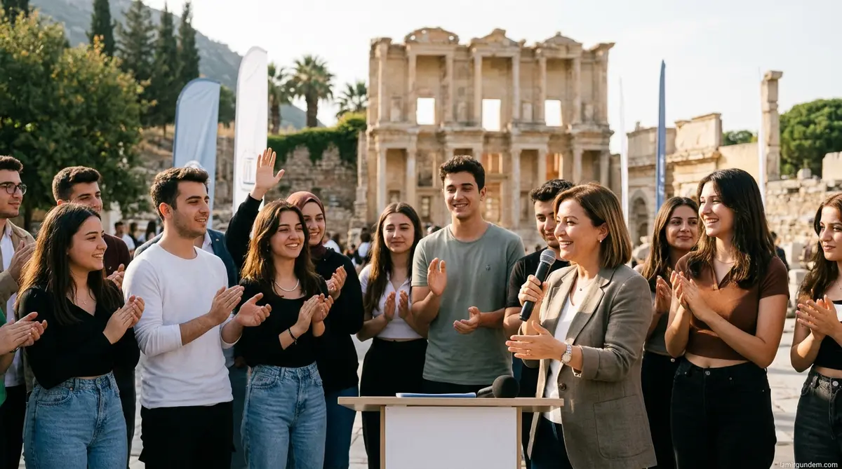 Efes Selçuk’ta Gençlere Festival ve Merkez Müjdesi