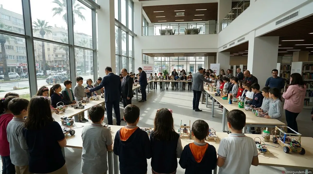 Efes Selçuk'ta Minik Yazılımcılar İlk Sertifikalarını Aldı
