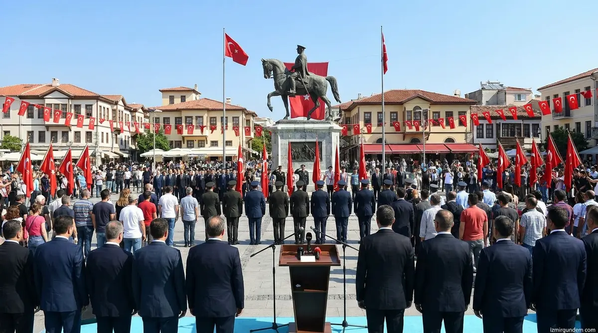 Efes Selçuk’un 104. Kurtuluş Yılında Cumhuriyet Vurgusu