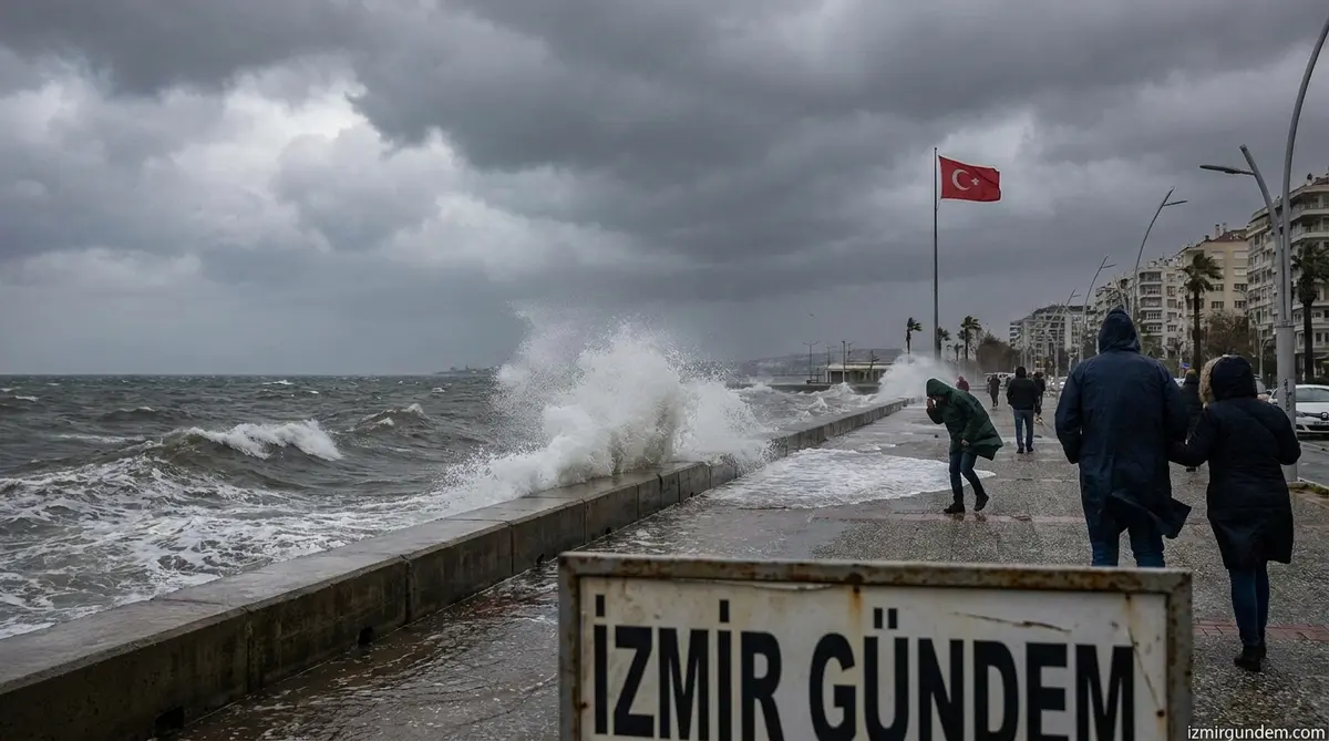 Ege Denizi'nde fırtına alarmı: Rüzgarın hızı 75 kilometreye çıkacak