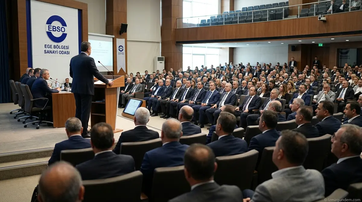 Ender Yorgancılar EBSO Başkanlığına Veda Ediyor