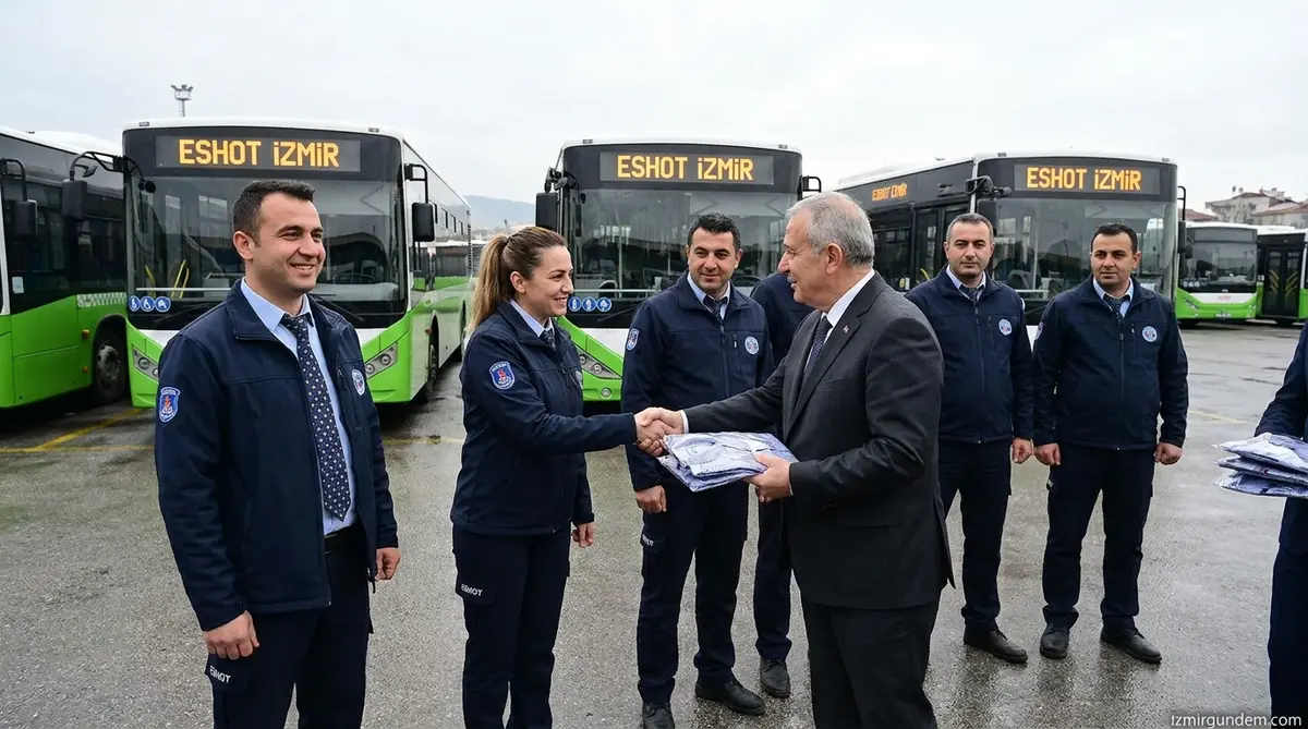 ESHOT Şoförleri Yeni Kıyafetlerine Kavuşuyor: 83 Yıl Sonra Bir İlk