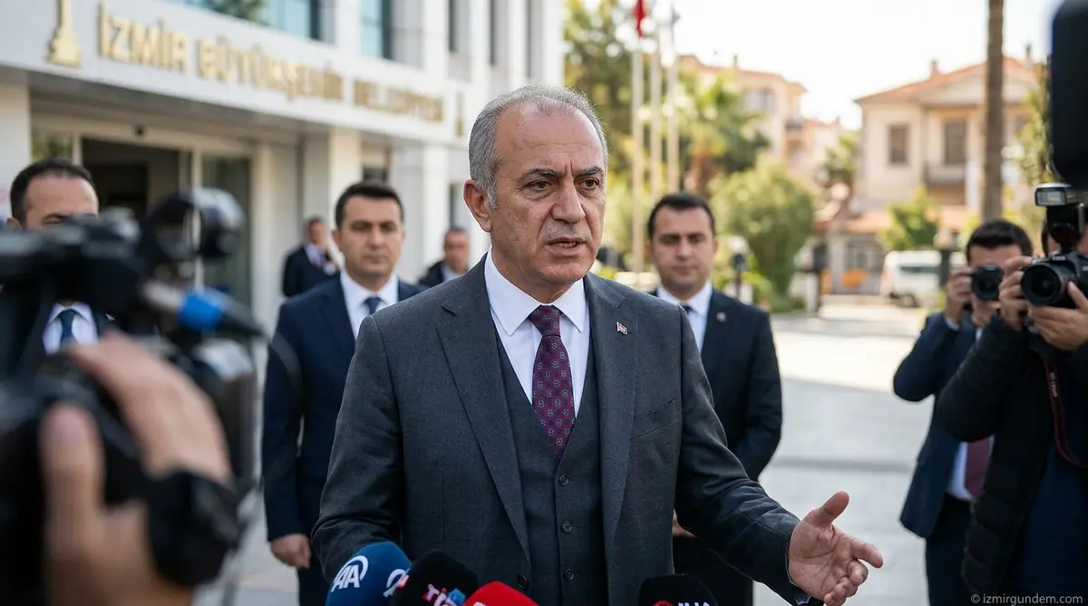 Eski Bakan Çağlayan: İzmir Büyükşehir'in Mallarına...