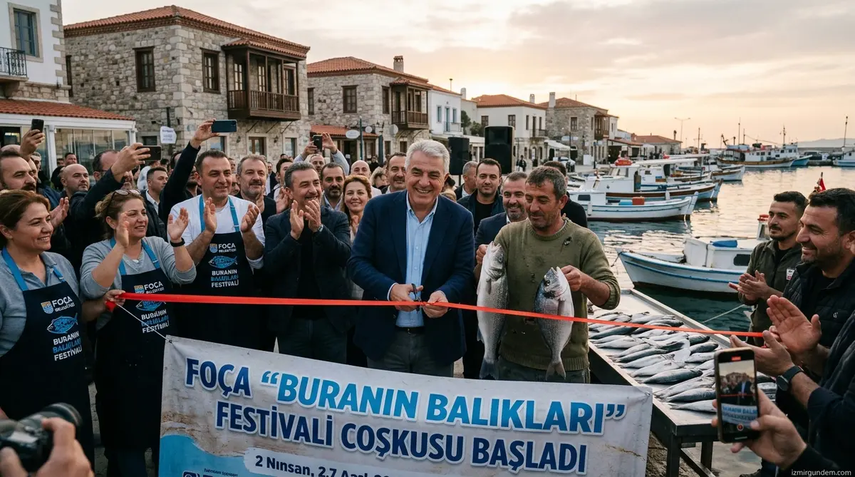 Foça'da "Buranın Balıkları" Festivali Coşkusu Başladı