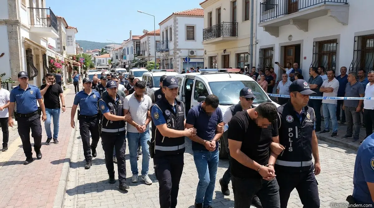 Foça'da Düğün Magandalarına Operasyon: 14 Gözaltı