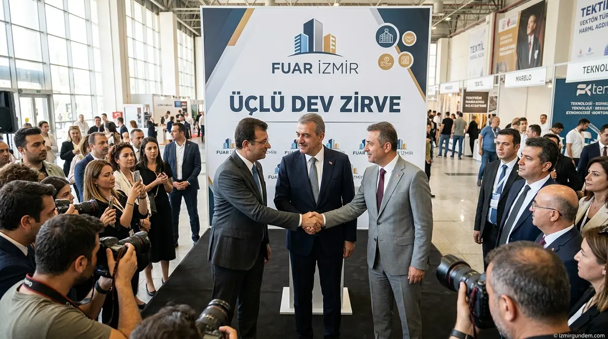 Fuar İzmir'de Üçlü Dev Zirve: Kent Ekonomisine Büyük Ticaret Dopingi