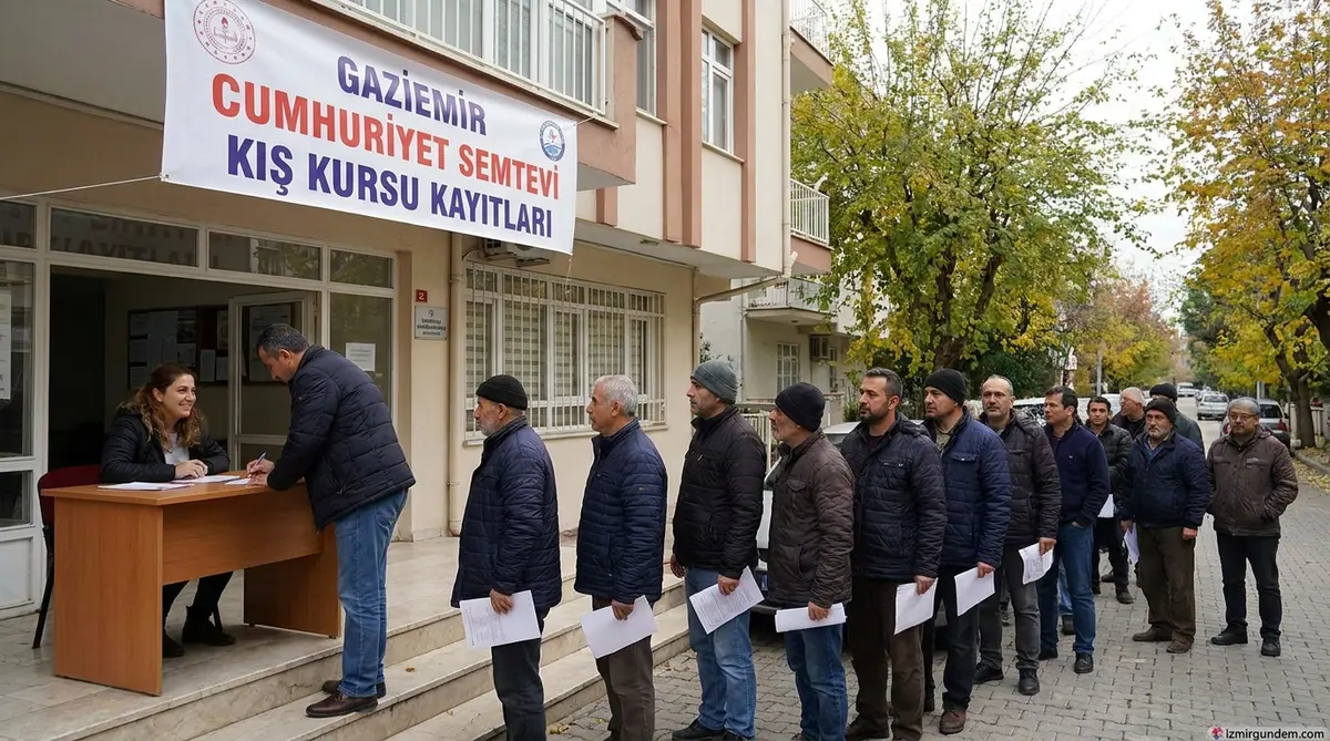 Gaziemir Cumhuriyet Semtevleri Kış Kursu Kayıtları Başlıyor