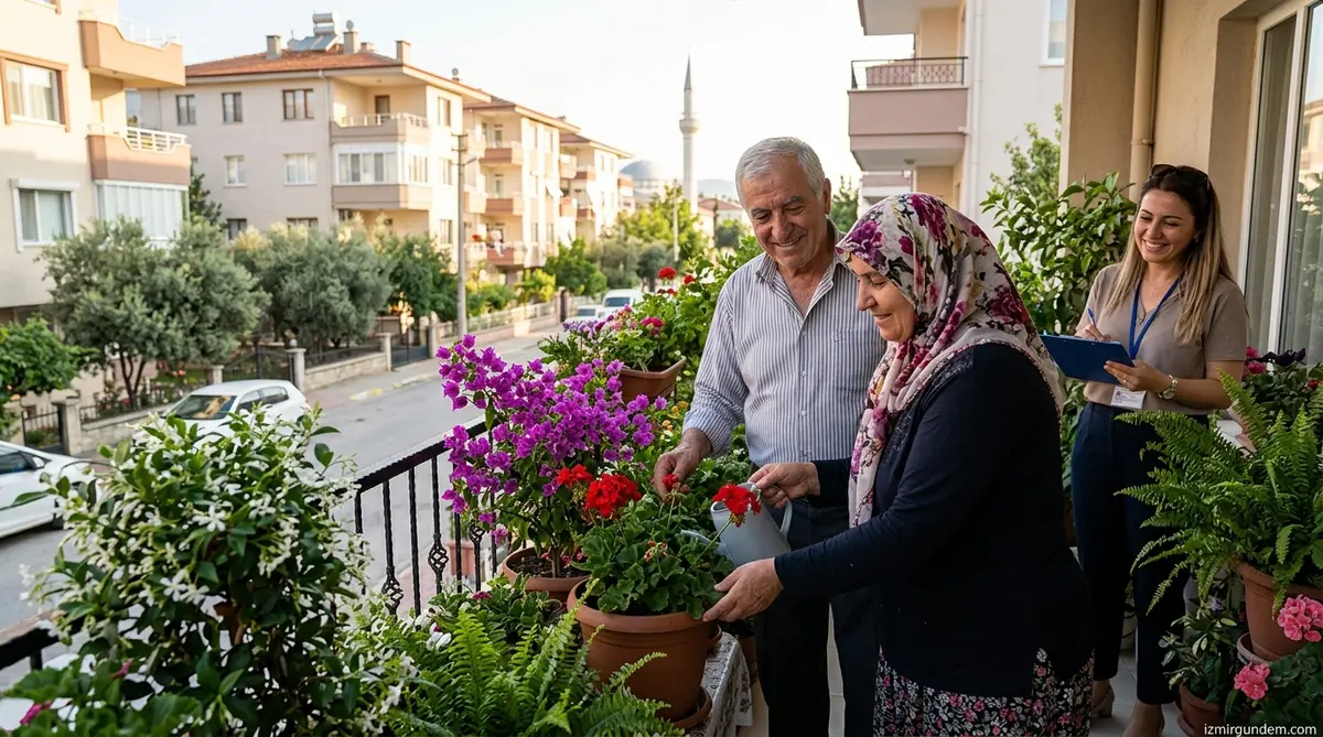 Gaziemir En Güzel Balkon ve Bahçesini Arıyor