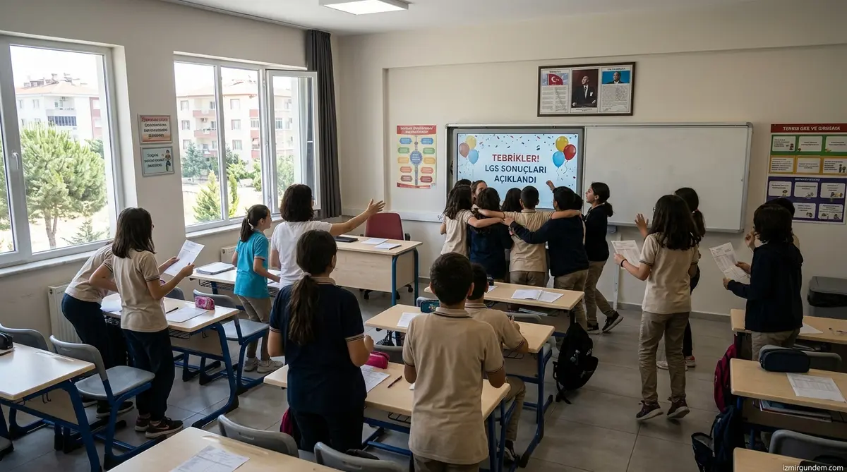 Gaziemir'de GAZİDEK Öğrencileri LGS Sınavında Rekor Kırdı