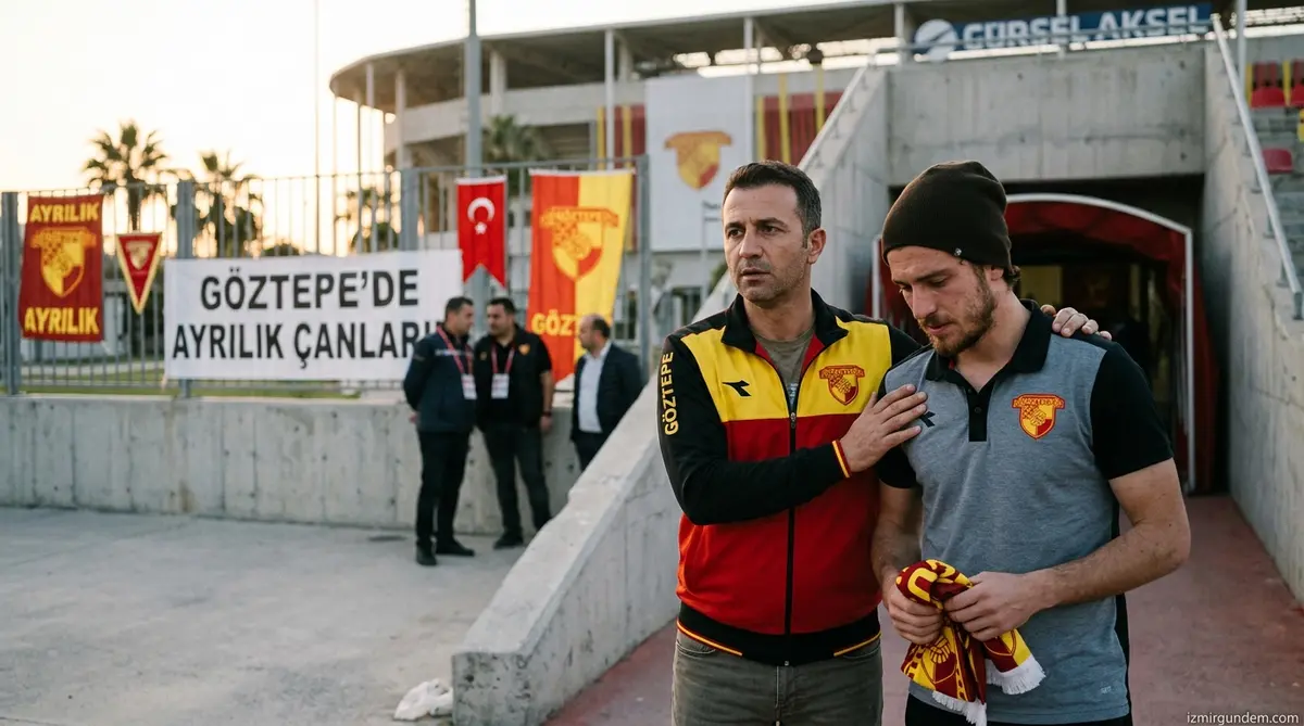 Göztepe'de Lis ve Heliton İçin Ayrılık Çanları