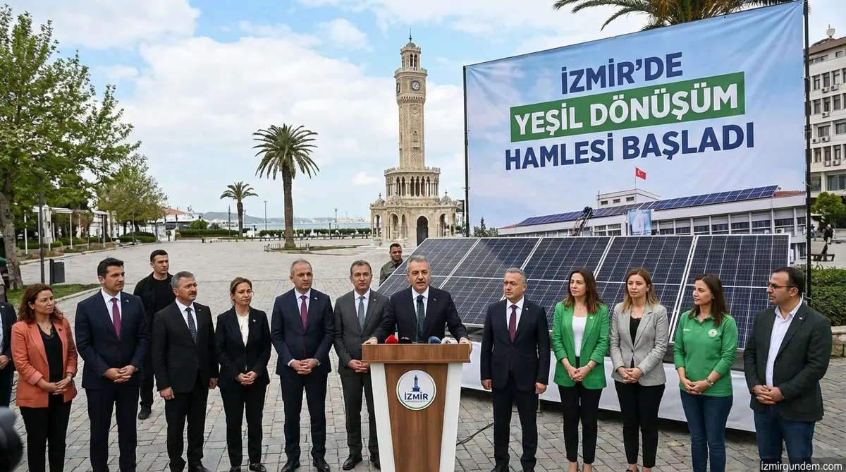 İzmir'de Yeşil Dönüşüm Hamlesi Başladı