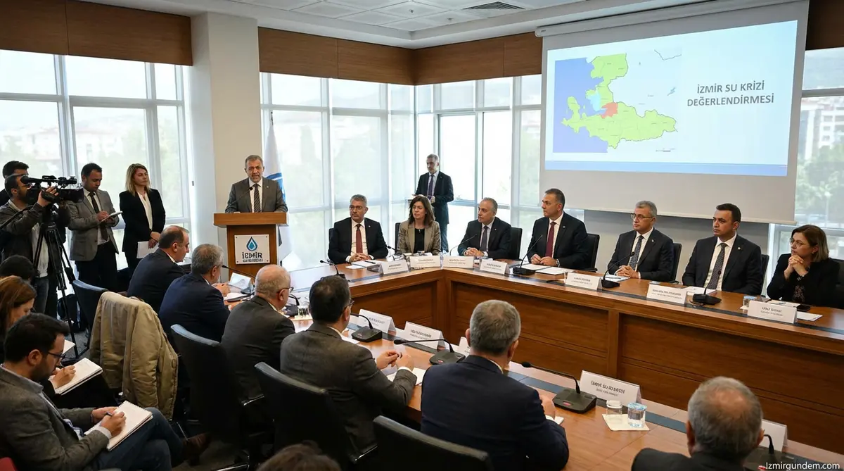 İzmir'de Su Krizi Masaya Yatırıldı