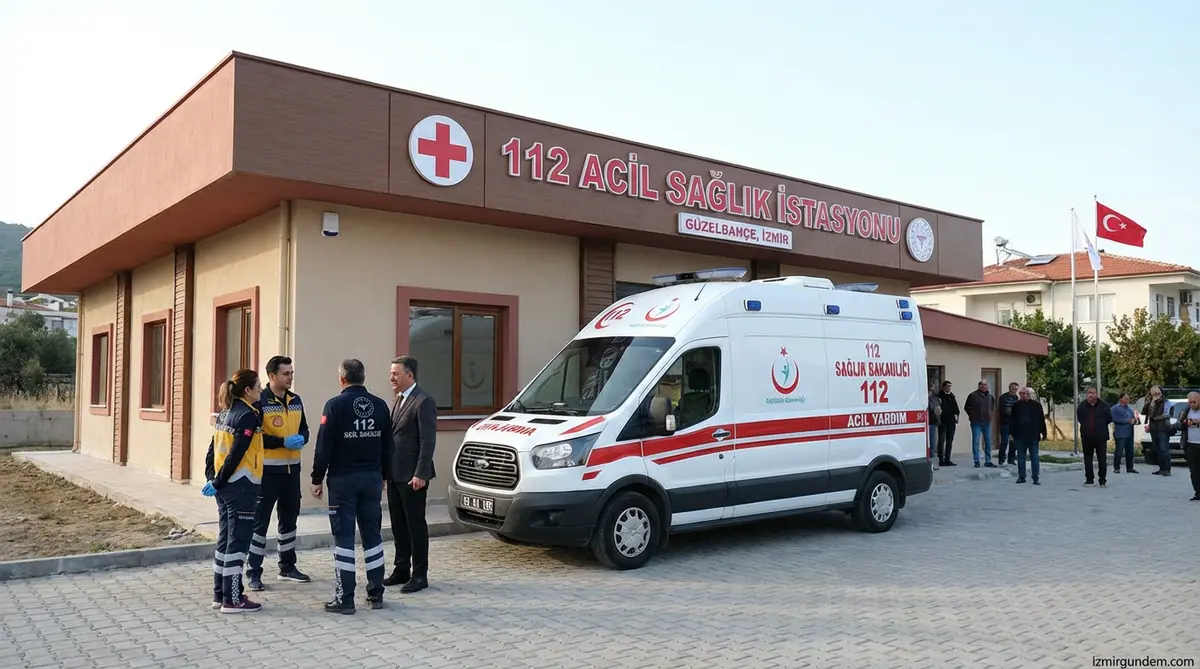 Güzelbahçe'ye Yeni 112 Acil Sağlık İstasyonu
