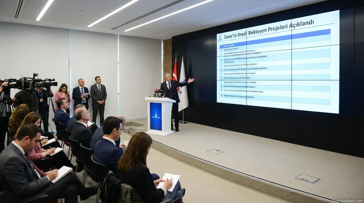 İzmir'in Kredi Bekleyen Projeleri Açıklandı