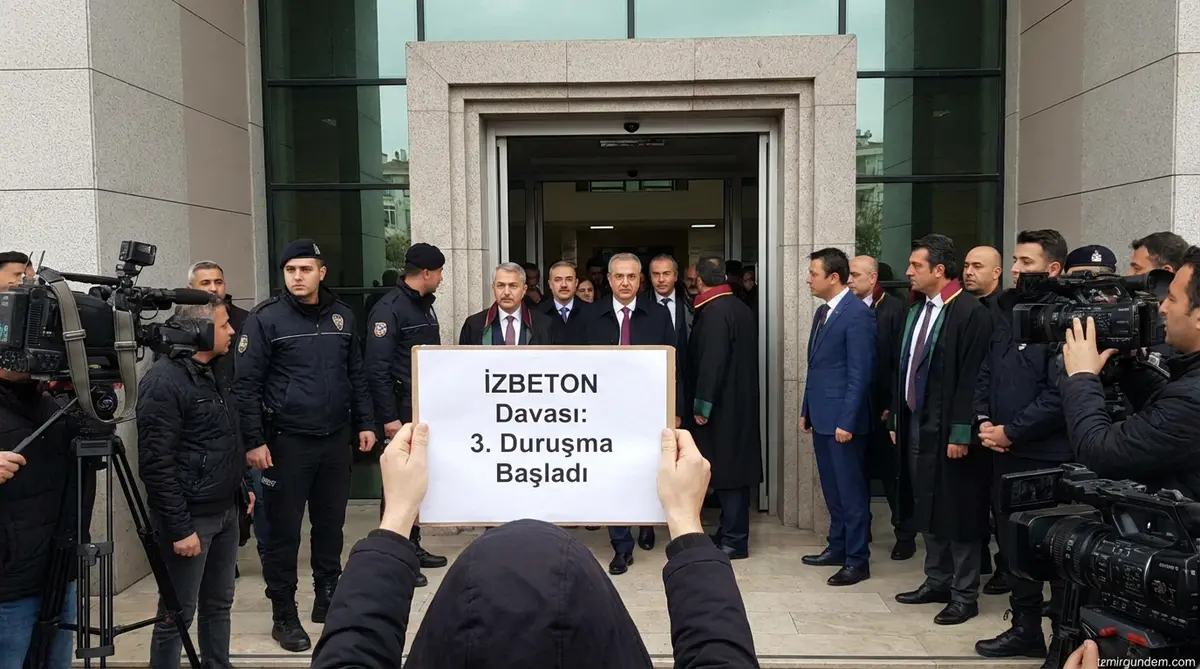 İZBETON Davası: 3. Duruşma Başladı