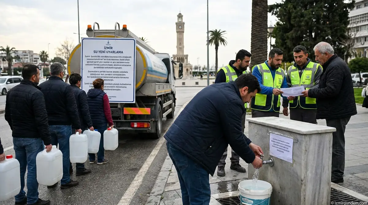 İzmir'de Su Kesintisi: Yeni Uygulama Başlıyor