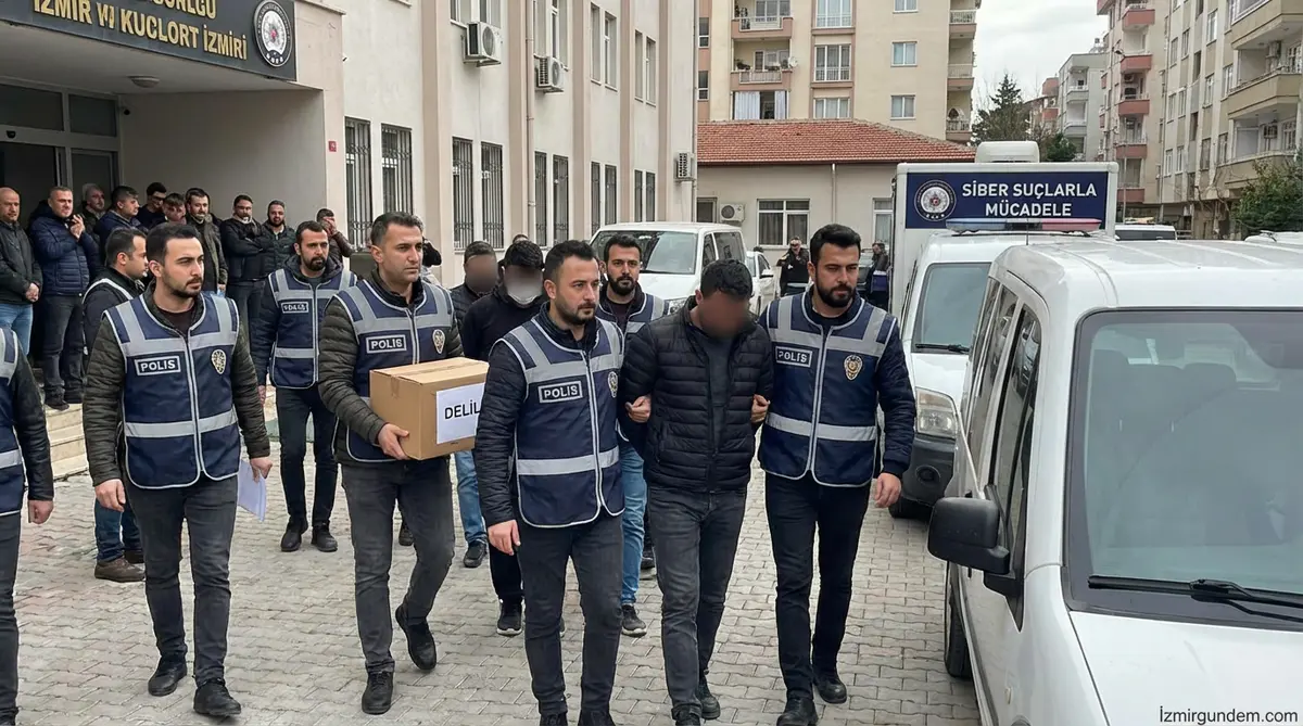 Siber Operasyon: İzmir'de Gözaltılar