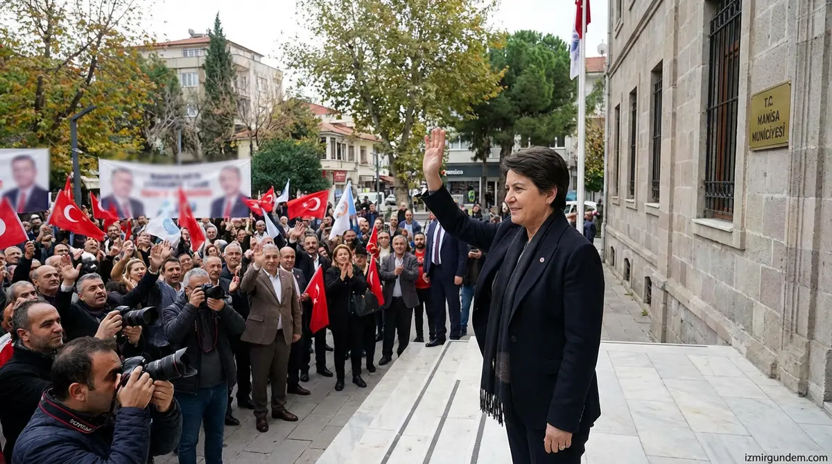 Manisa, İlk Kadın Başkanını Uğurladı