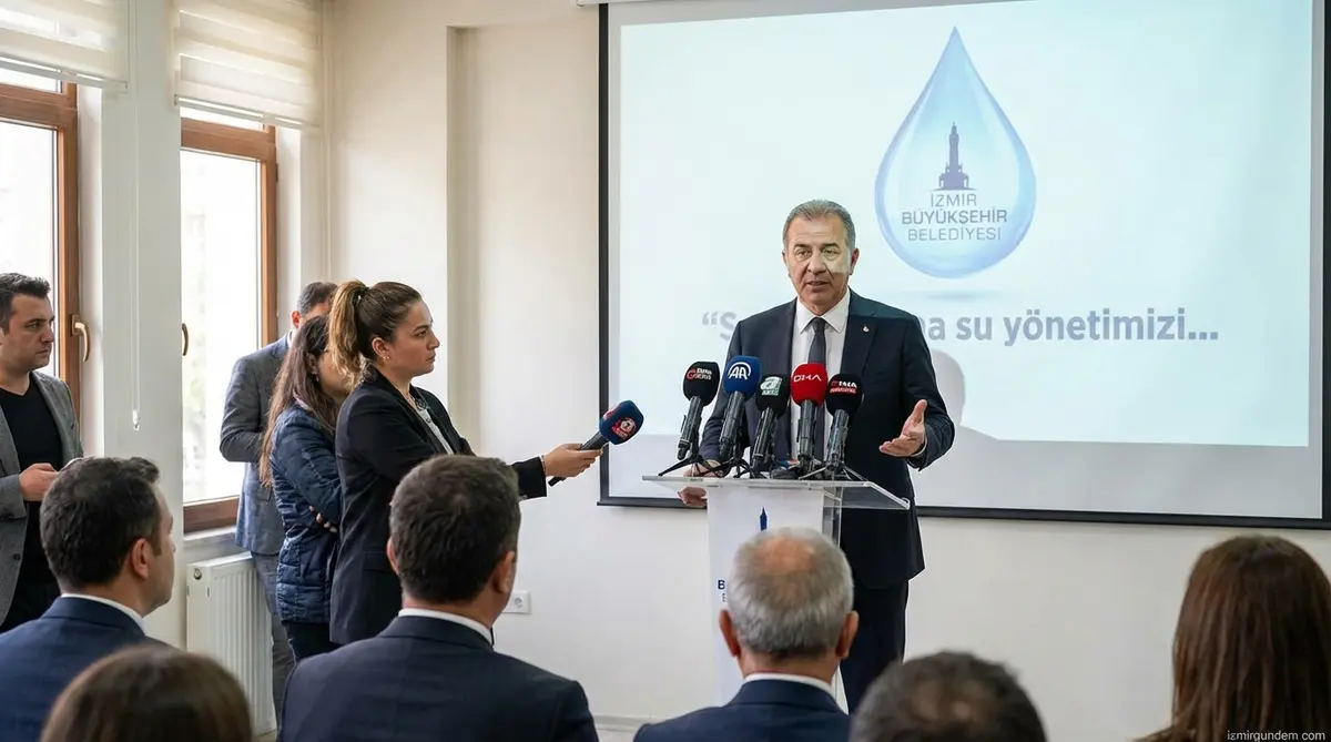 İzmir BB'den Bakan Tekin'e Su Kesintisi Yanıtı