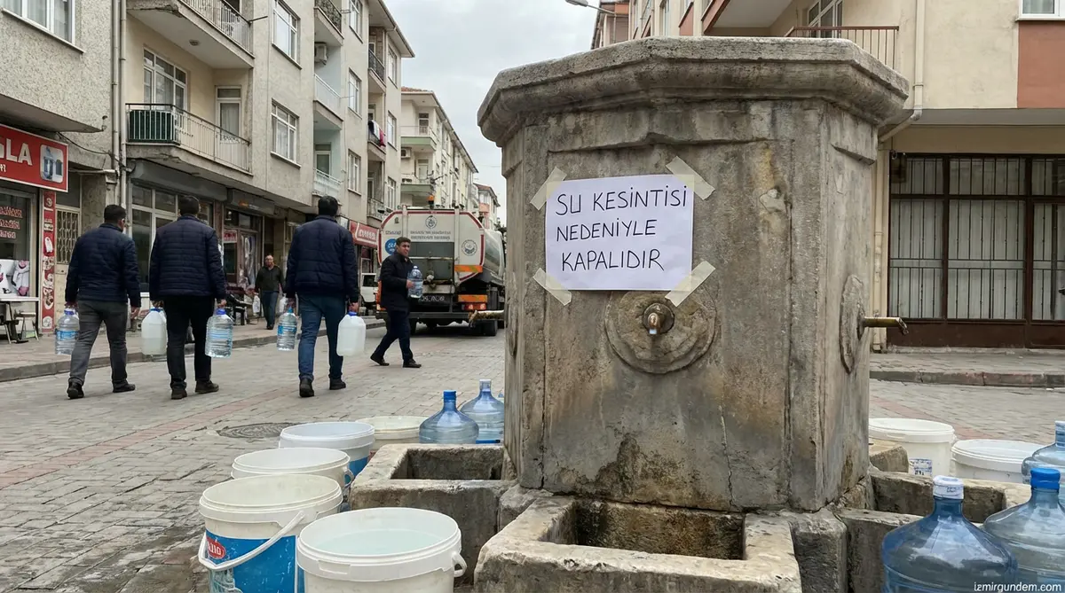 İzmir'de Su Kesintisi: 5 İlçede Etkili Olacak