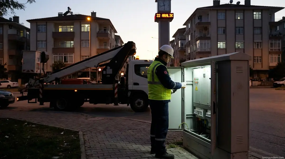 İzmir'de Planlı Elektrik Kesintileri (22 Aralık)