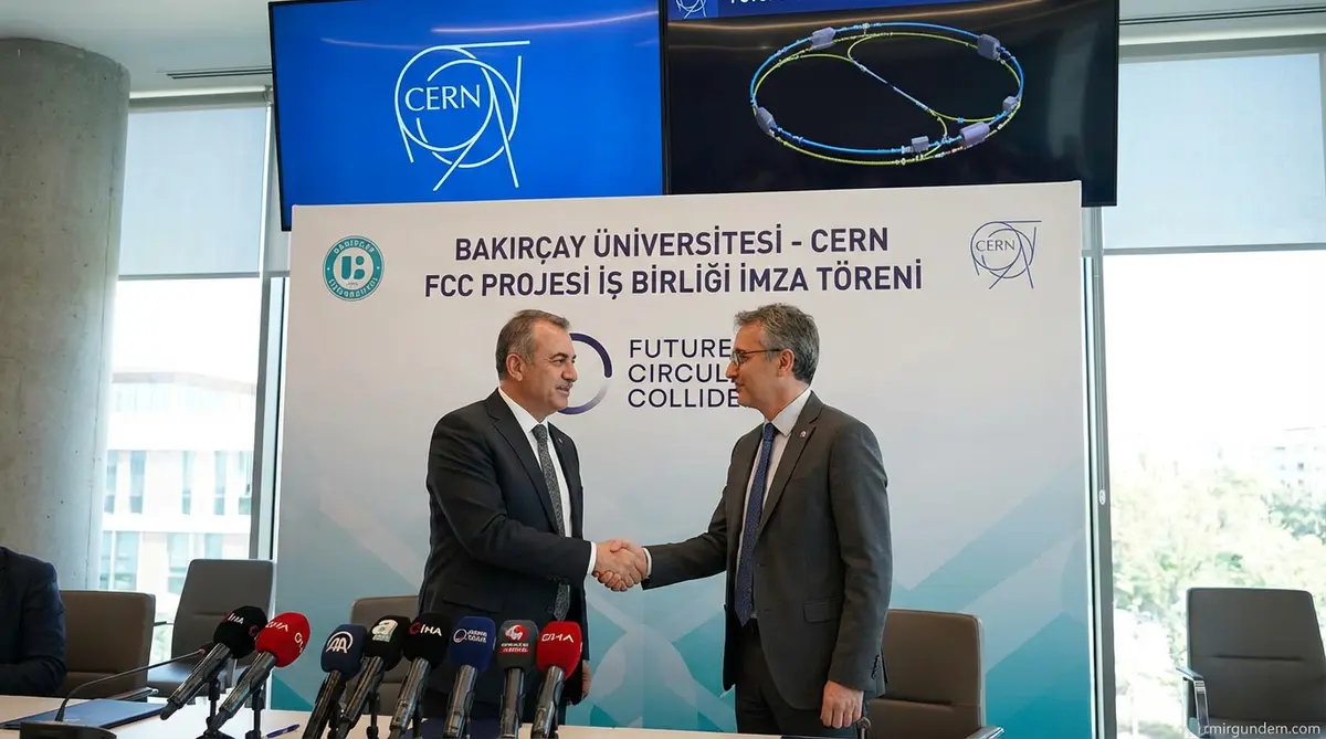 Bakırçay Üniv. CERN'in FCC Projesinde