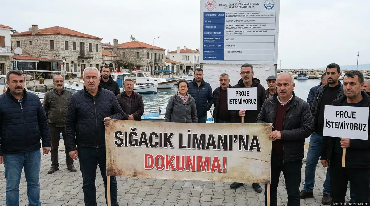 Sığacık Limanı Projesi Tartışma Yarattı