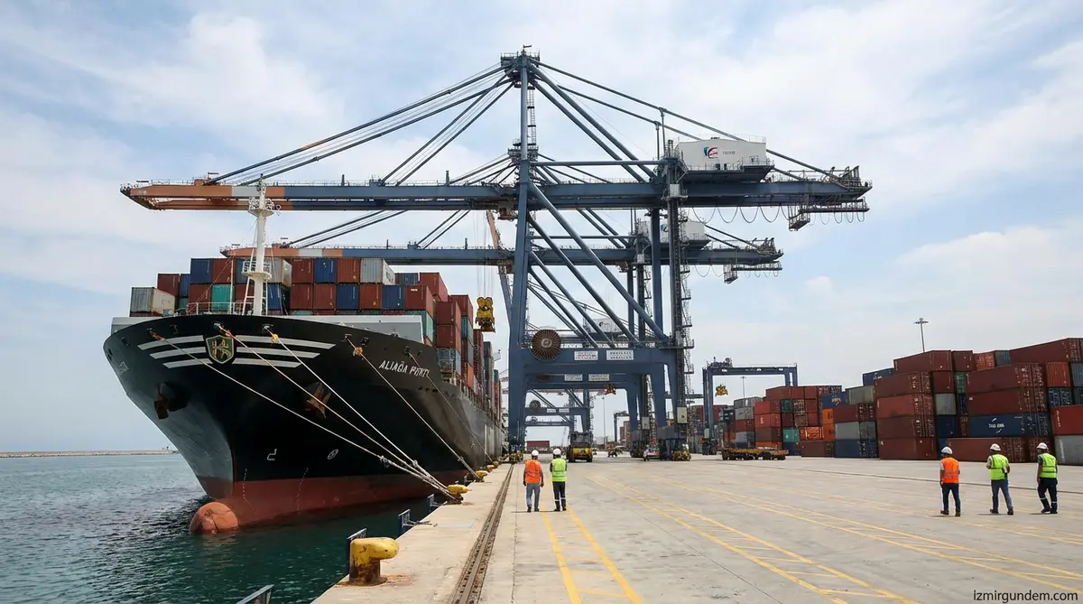 Aliağa Limanı İhracatta Rekor Kırdı