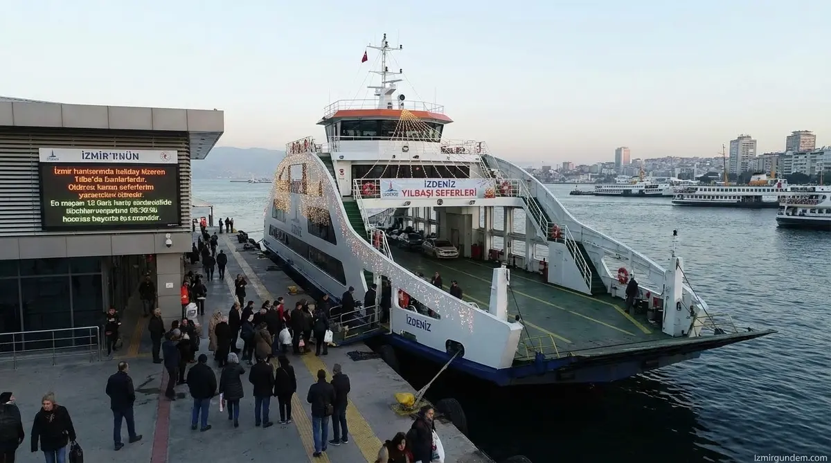 İZDENİZ'den Yılbaşı Seferleri Düzenlemesi