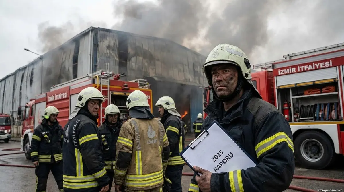 İzmir İtfaiyesi 2025 Raporu: Bilançosu Ağır