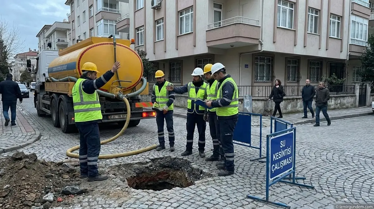 İzmir'de Su Kesintisi Erken Başlayacak