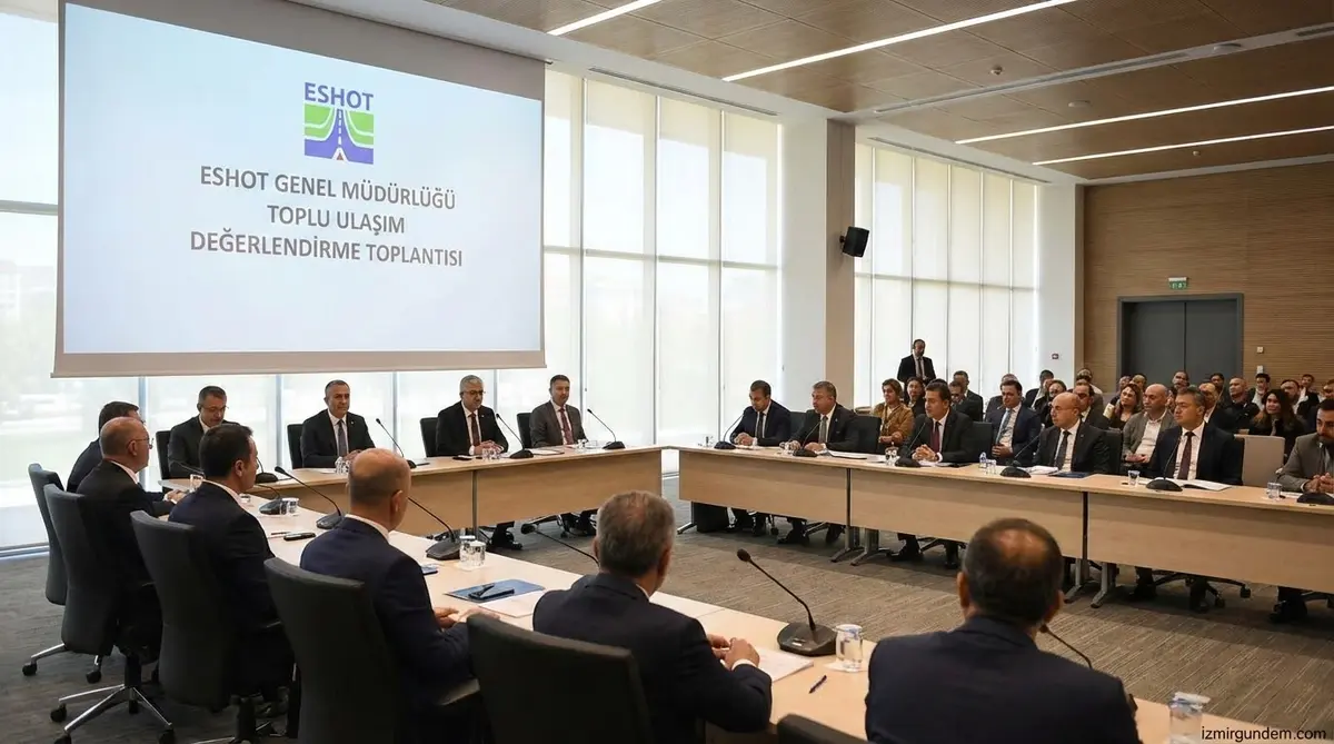ESHOT'tan Toplu Ulaşım Değerlendirme Toplantısı