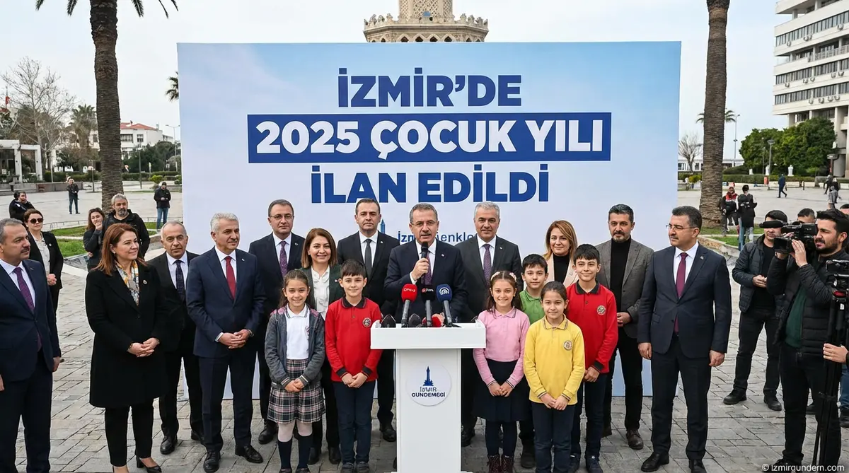 İzmir'de 2025 Çocuk Yılı İlan Edildi