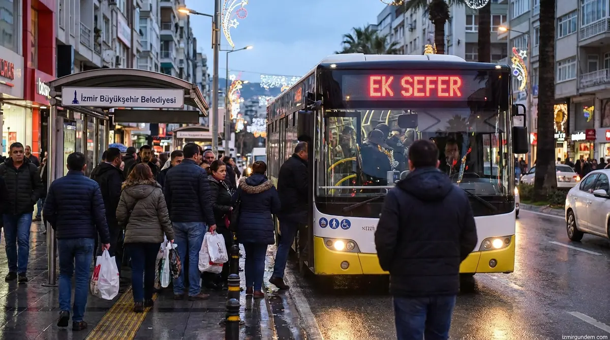 İzmir'de Yılbaşı Ulaşımı: Ek Seferler