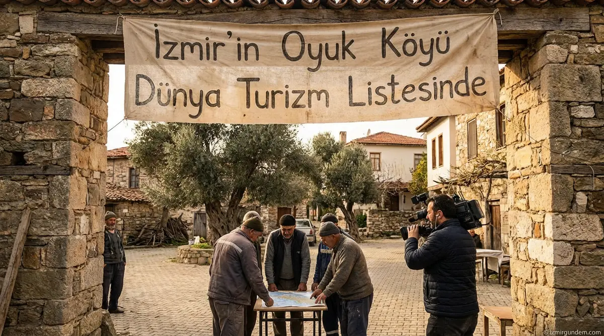 İzmir'in Oyuk Köyü Dünya Turizm Listesinde