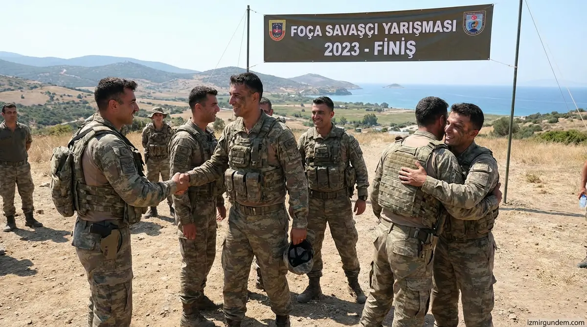 Foça'da "Savaşçı Yarışması" Sona Erdi