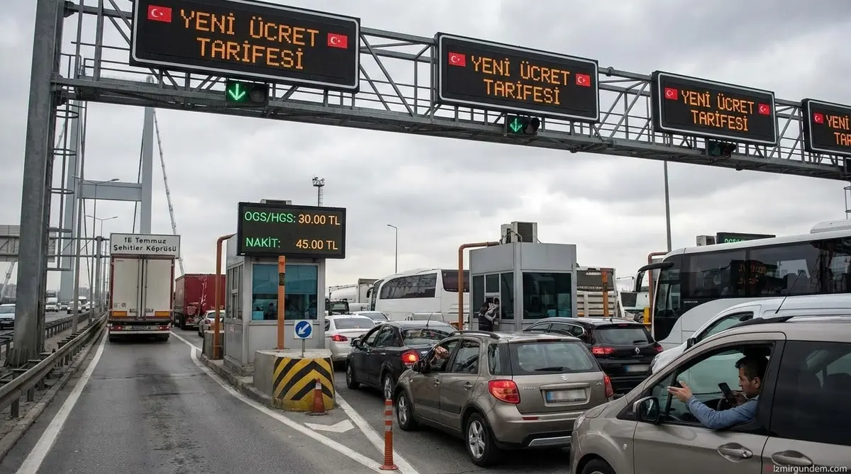 Otoyol ve Köprü Ücretlerine Zam Geldi