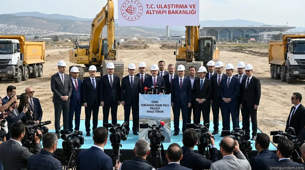 İzmir'e Yeni Havalimanı Yolu İçin İhale