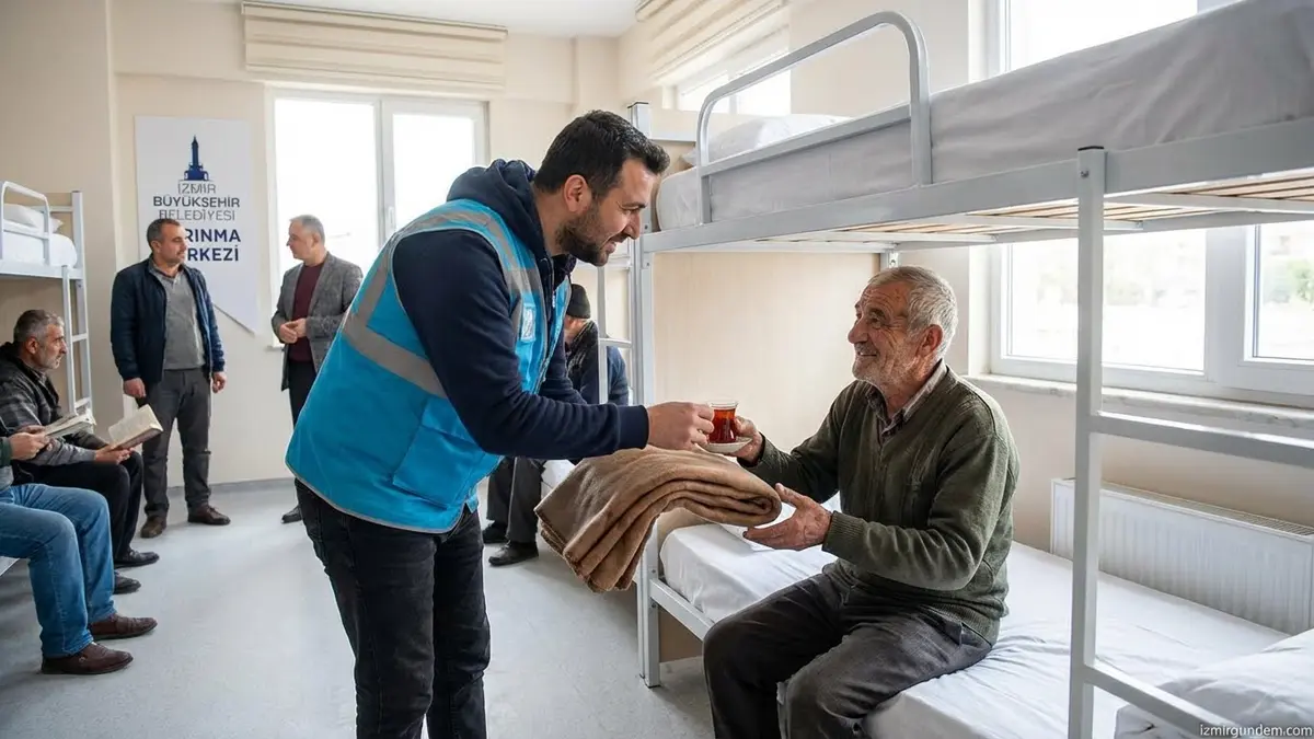 İzmir'de Evsizlere Sıcak Yuva: Barınma Merkezi