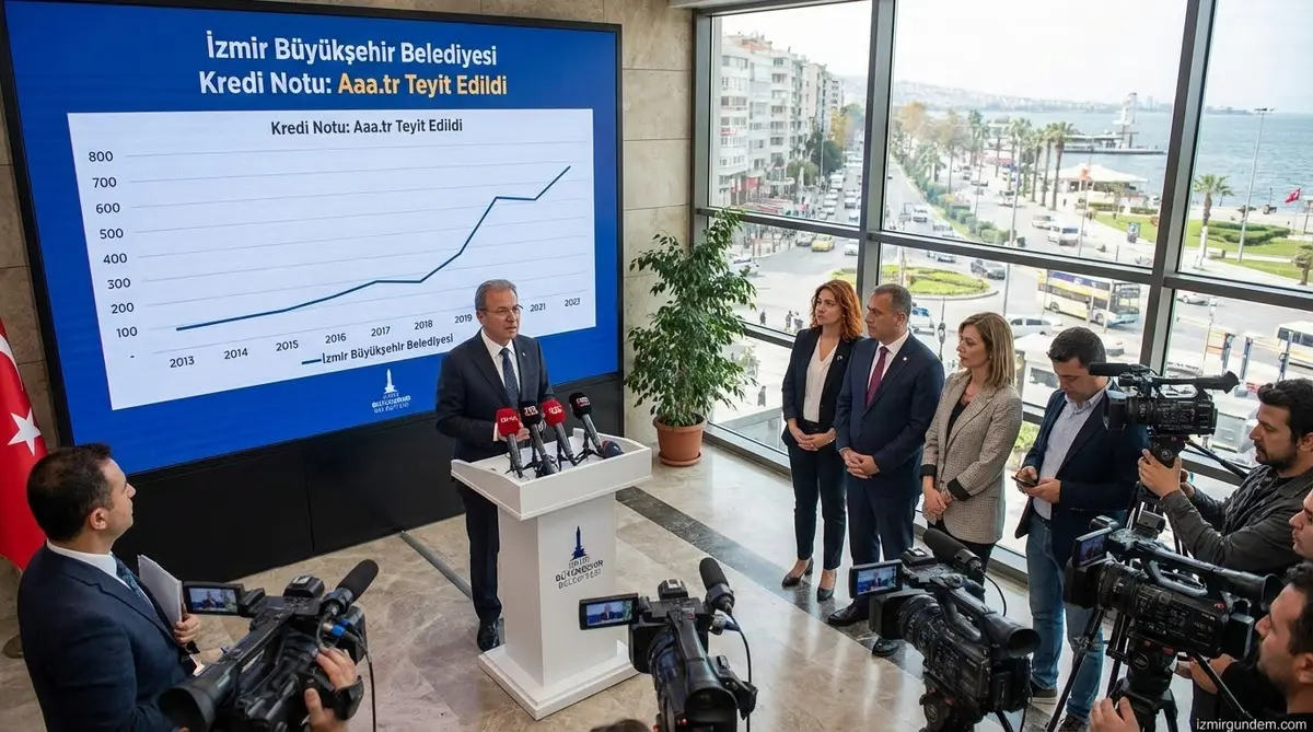 İzmir'in Kredi Notu Aaa.tr Olarak Teyit Edildi