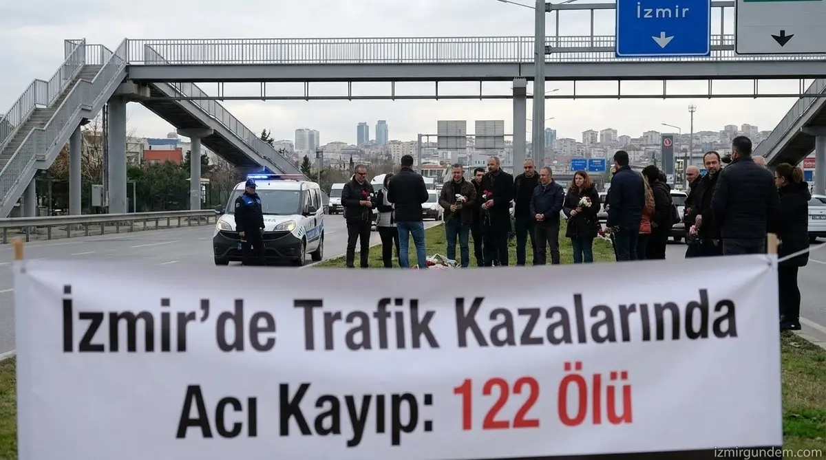 İzmir'de Trafik Kazalarında Acı Kayıp: 122 Ölü