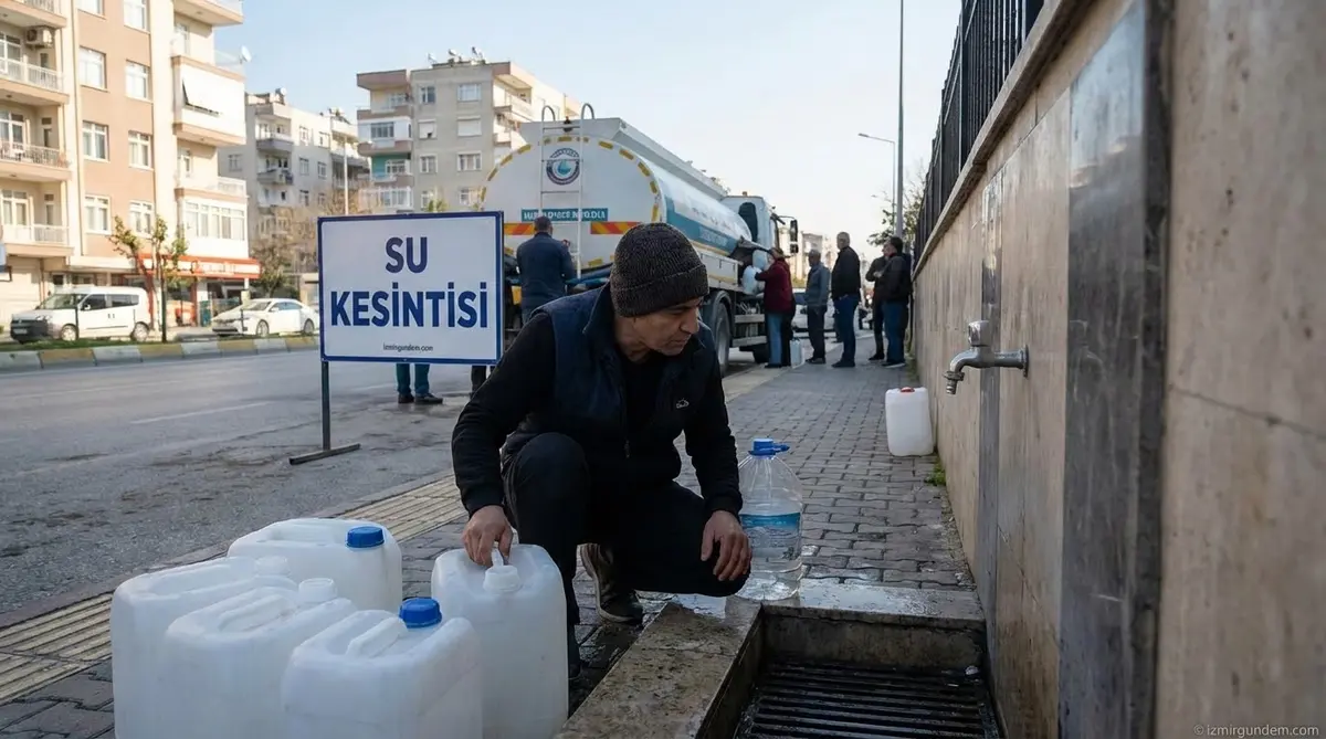 İzmir'de Su Kesintisi Alarmı: İşte Etkilenen Bölgeler