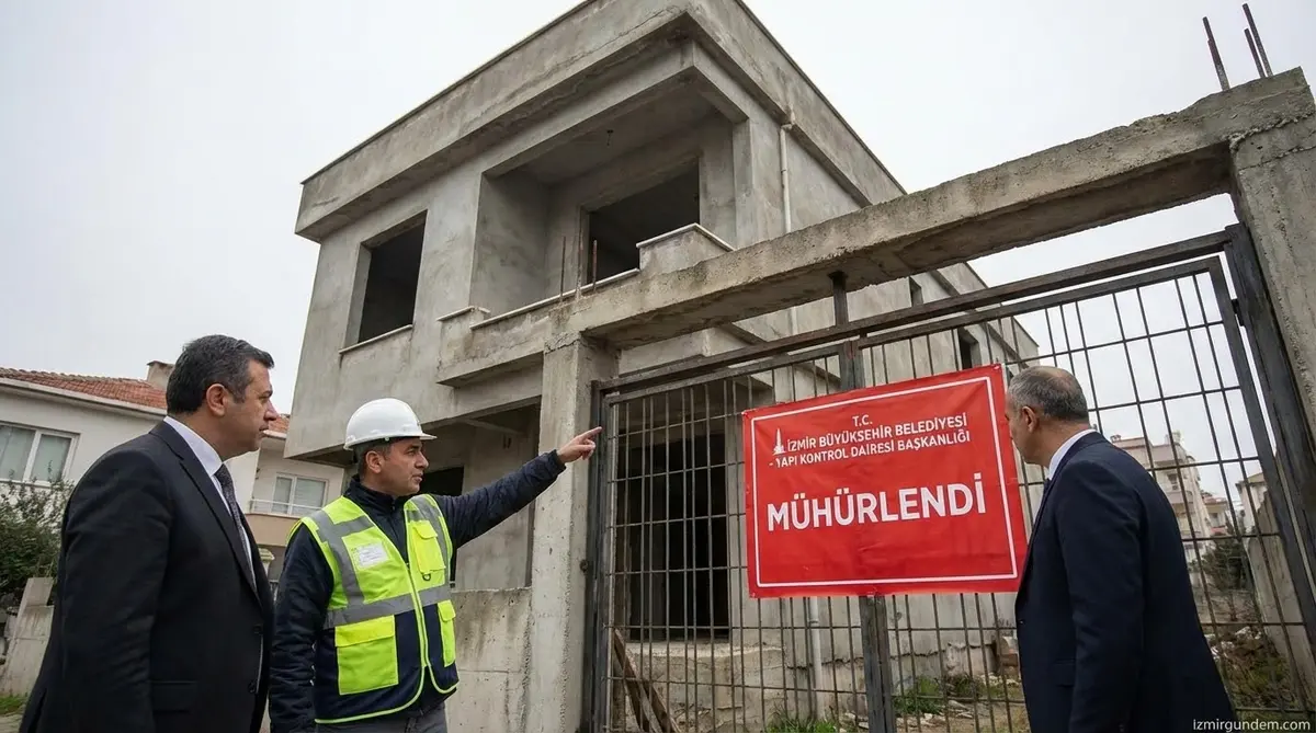 Gökçek Ailesinin İzmir'deki Yapısı Ruhsatsız