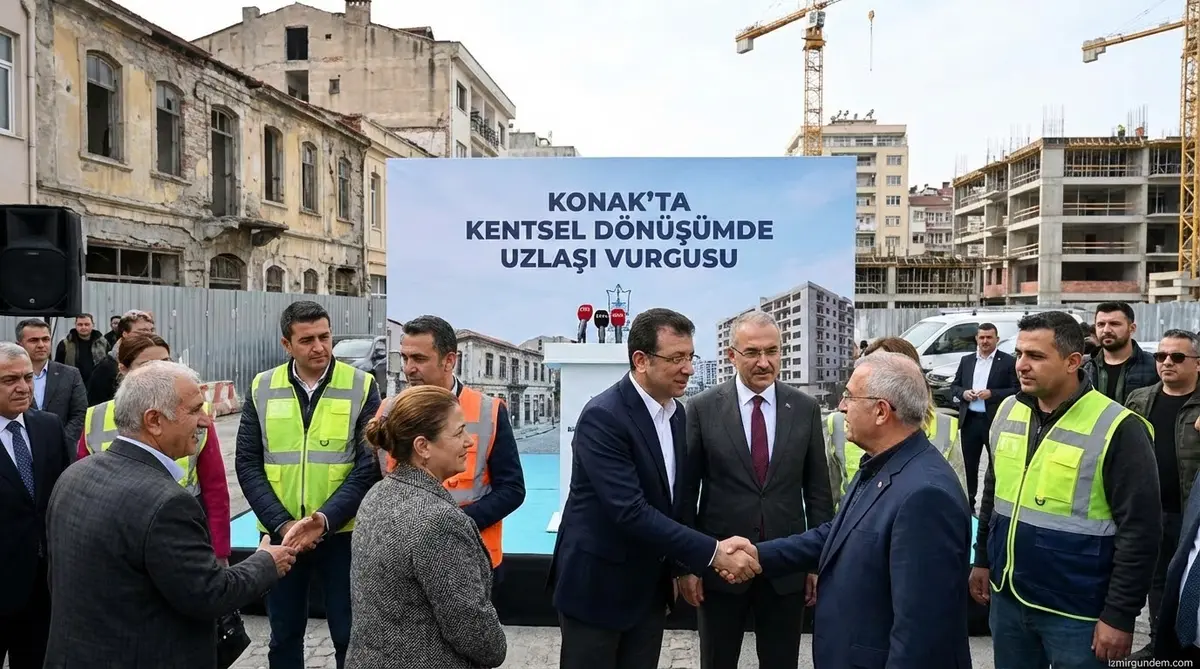 Konak'ta Kentsel Dönüşümde Uzlaşı Vurgusu