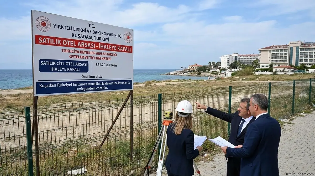 Kuşadası'nda Otel Arsası Dolandırıcılığı İddiası