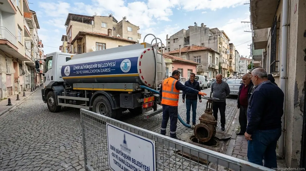 İzmir'de Su Kesintileri: İşte Etkilenecek İlçeler