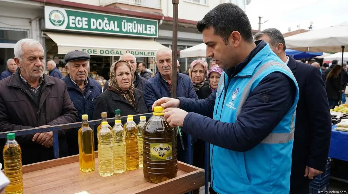İzmir'de Zeytinyağına Tohum Yağı Karışımı