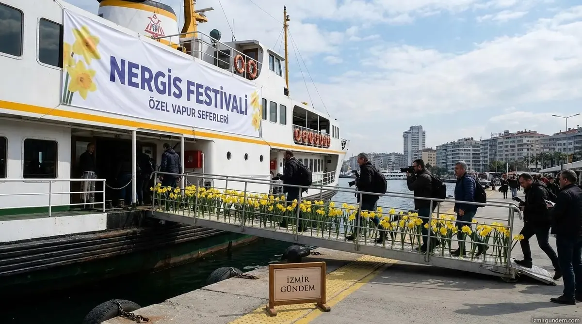 Nergis Festivali'ne Özel Vapur Seferleri